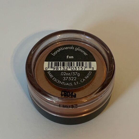 BareMinerals Liner Shadow Eyeliner glimmer FUN VTG Rare Shimmer .01 Glitter y2k - Picture 3 of 3